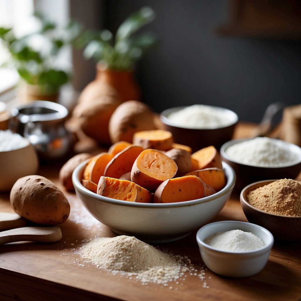 Receita de Pão de Batata Doce aprenda fazer em 1 hora