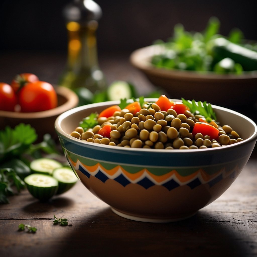 Receitas de Salada de Lentilhas em 30 minutos