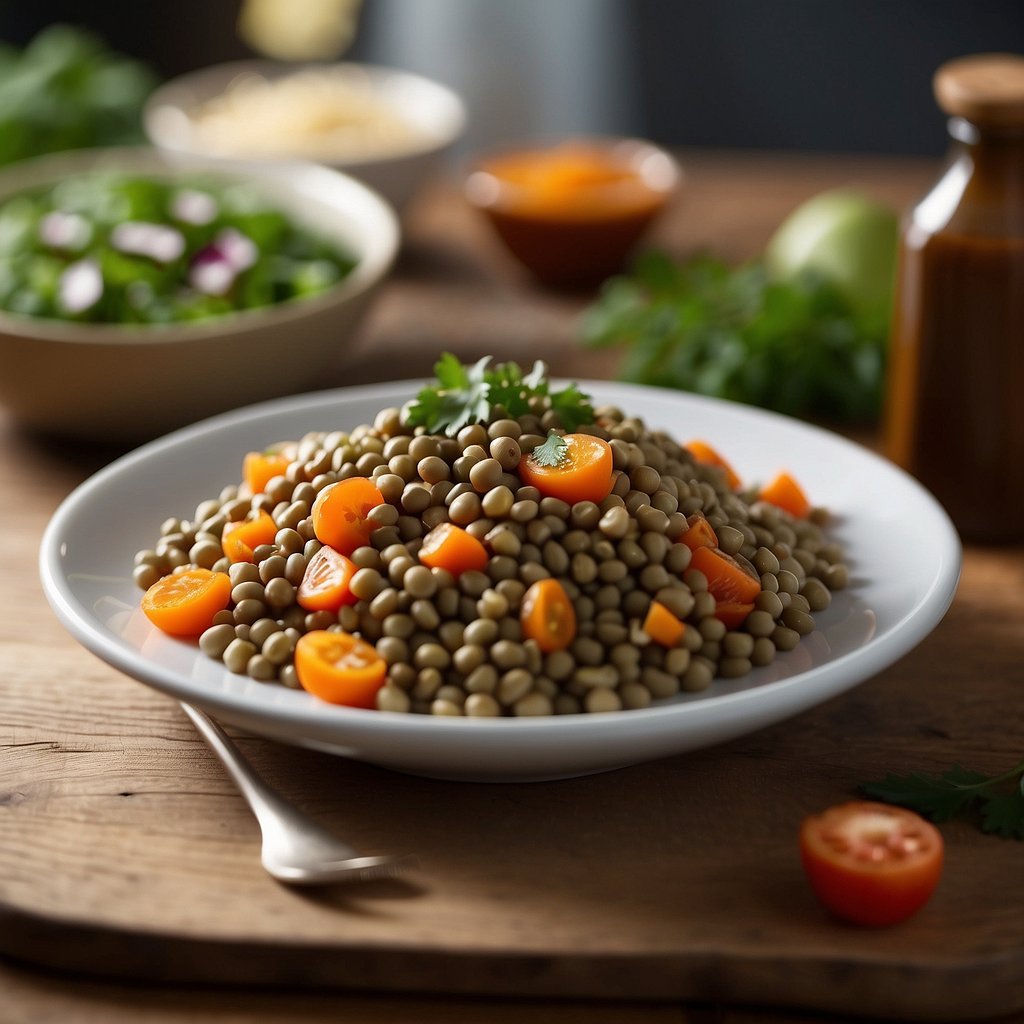 Receitas de Salada de Lentilhas em 30 minutos